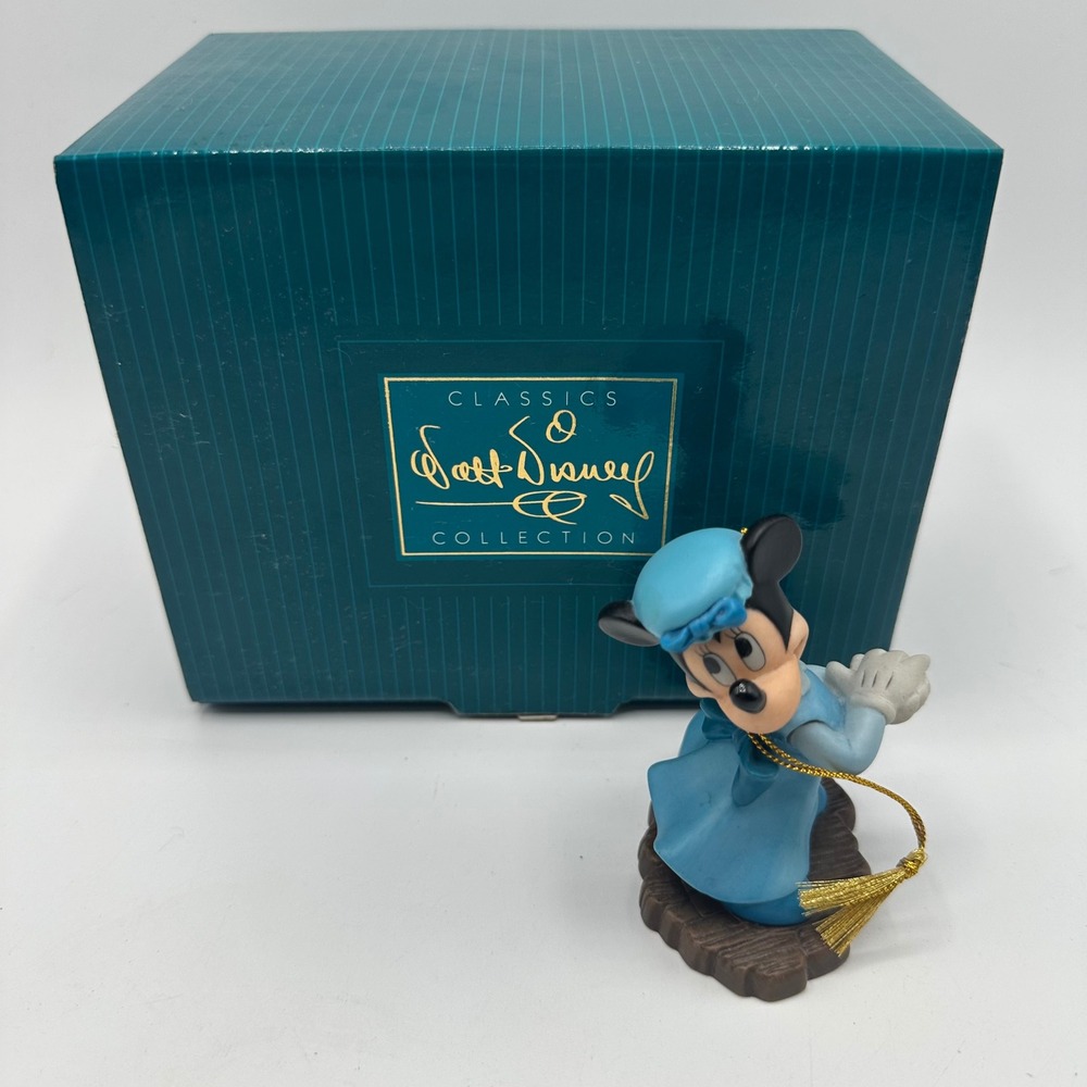 WDCC Minnie Mouse as Mrs. Crachit Mickey's Christmas Carol Ornament Box